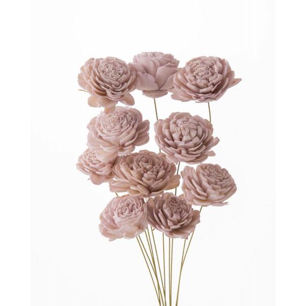 ソーラーローズ　小 ミスティーローズ 32081-241１束10本約25cmL花径：約4cm防虫加工＊自然の生花や植物を原料としています。サイズ、色、形などは同一ではありません。＊表示について《検索ワード》プリザーブドフラワー　ドライフラワ...