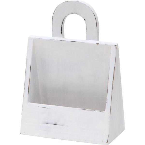 W11XD6XH15.5cm素材：ウッドL・長さ、W・横幅、H・高さ、Φ・直径、ロ・口径＊塗装の剥げ、剥がれがある場合がございますが商品の風合いとしてお楽しみください。