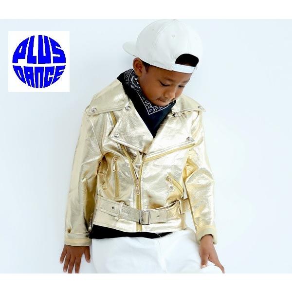 ダンス キッズ ライダースジャケット ゴールド 金 ジャケット 衣装 予約商品 1709grj Plus Dance 通販 Yahoo ショッピング