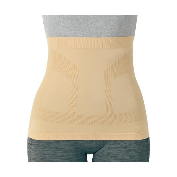 お腹と腰のすっきり薄型サポーター薄手なのに腰まわりをしっかりサポート　気になるぽっこりお腹もスッキリ・腹圧効果の美姿勢サポーター。・腰回りとぽっこりお腹をすっきりサポート。・アウターに響かない薄さで、蒸れにくい。・グーンと伸びて柔らかくぴっ...