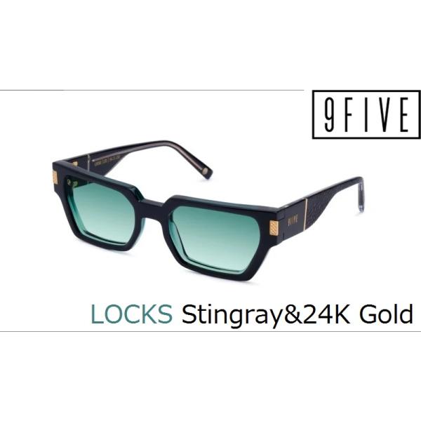 9five ナインファイブ サングラス ロックス LOCKS Stingray & 24K Gold