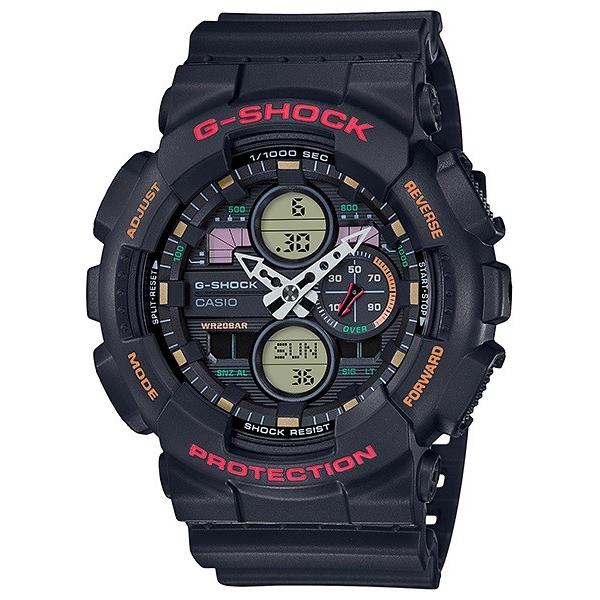 N*s様 【ほぼ未使用★完動★極美品】G-SHOCK アナデジGA-140レッド G-SHOCK GA-140-1A4JF 黒 赤 デジタル アナログ ワールドタイム g
