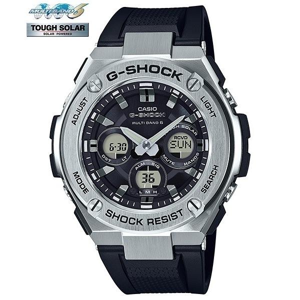 G-SHOCK GST-W310-1AJF G-STEEL ソフトウレタンバンド ステンレス 黒