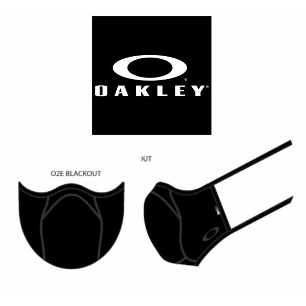 メール便発送 OAKLEY MASK マスク スポーツ最適 2層構造 立体構造 繰り返し使用 吸水 速乾 防臭 乾燥 アスリート コロナ 飛沫防止 オークリー A009715AC BLACK