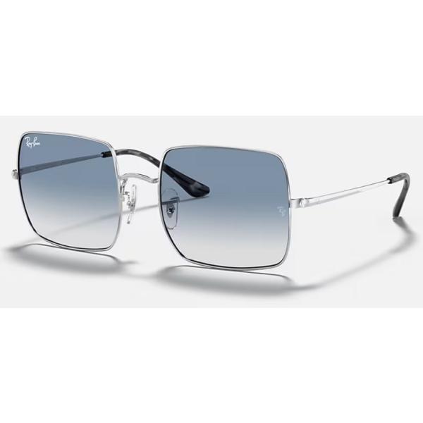 正規保証書(押印)付 レイバン Ray-Ban SQUARE RB1971 91493F 54-19 スクエア メタルフレーム グラデーションレンズ  即納