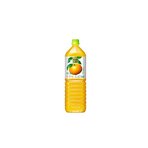 キリン 小岩井 純水 みかん PET 1.5L×8本 オレンジ ペットボトル ケース販売 まとめ買い