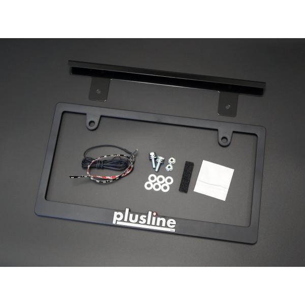 スズキ エブリィ DA64 17用 plusline LEDナンバー移設キット エブリイ ワゴン＆バン（DA17/DA64） LEDナンバー移動キット