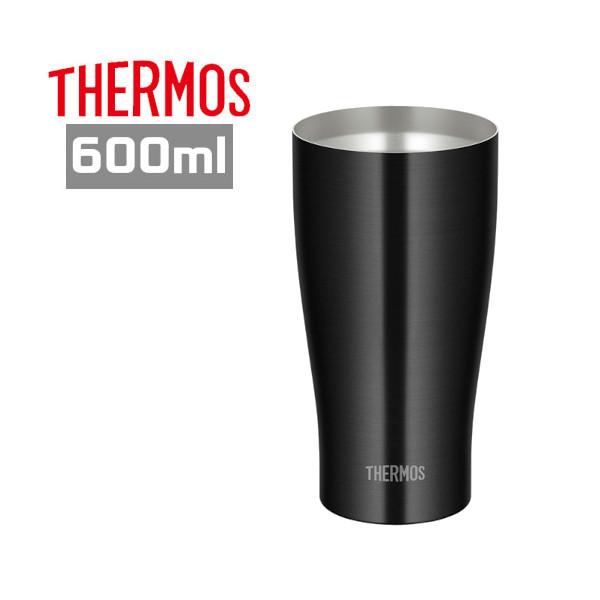 他サイト： サーモス 真空断熱タンブラー 600ml JDY-600C BK ブラック グラス コップ 保冷 保温 プレゼント ギフトの商品画像