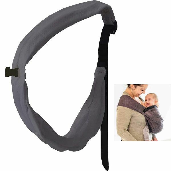 スリングは赤ちゃんをやさしく包み安定した状態で、お母さんと常に体を密着させることができるので、おなかの中にいた時のように、優しいぬくもりや心音、呼吸、話し声を常に感じることができ、赤ちゃんはとてもリラックスできます。お母さんも赤ちゃんの表情...