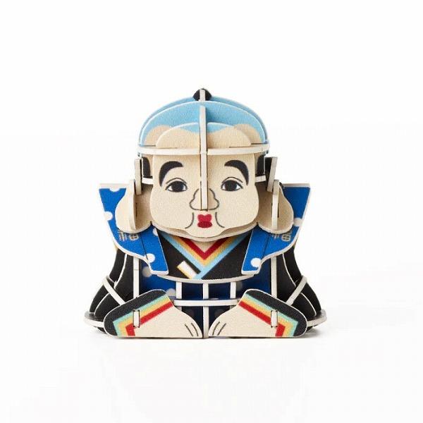 メール便送料無料 Paper Art si-gu-mi PLUS 福助 立体パズル ペーパークラフト 工作 エーゾーン 紙組 工作 おもちゃ インテリア プレゼント ギフト