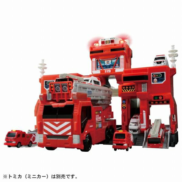 特典：日産スカイラインGT-R（BNR34）付き】トミカワールド 変形出動