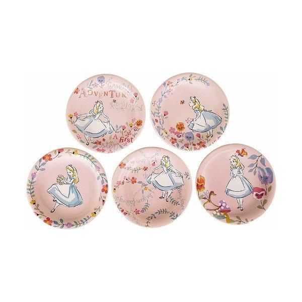maebata（前畑） ふしぎの国のアリス 小皿5Pセット 52169 maebata