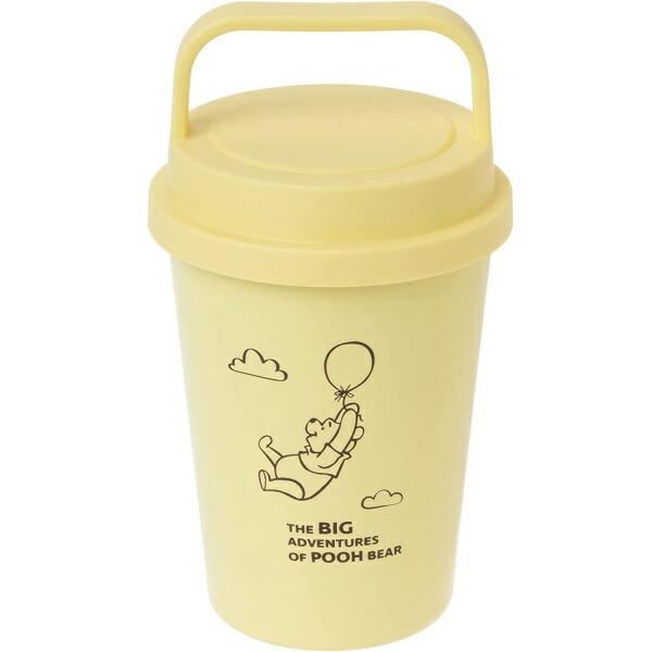 くまのプーさん ハンドル付タンブラー 350ml D-WP33 YE 52819 くまのプーさん ハンドル付タンブラー 350ml D-WP33 YE 52819