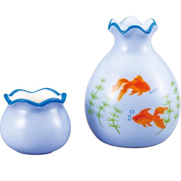 おもしろ食器 金魚鉢 とっくり&おちょこセット SAN3867 サンアート