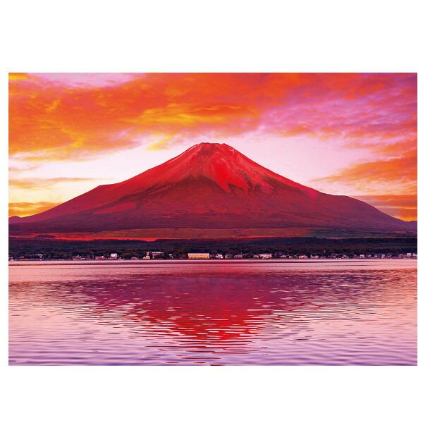 600ピース ジグソーパズル 霊峰赤富士 66-164 ビバリー 富士山 風景 ギフト プレゼント