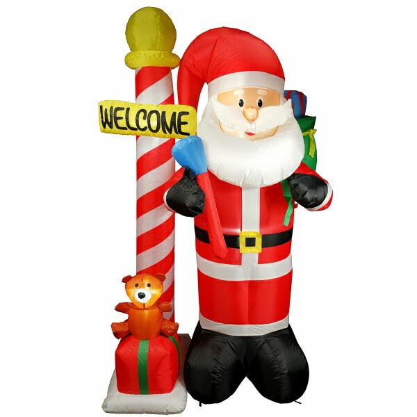 エアーディスプレイ Welcome サンタ WG-1506 友愛玩具