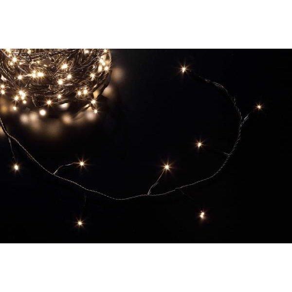 【4セット　180m分】LEDイルミネーションライト ゴールド 180球 LEDトゥインクルライト ゴールド WG-1697WW