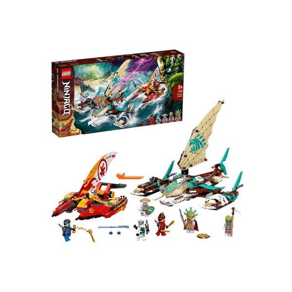 LEGO NINJAGO レゴ ニンジャゴー ニンジャ 海上の決戦! 71748 ブロック