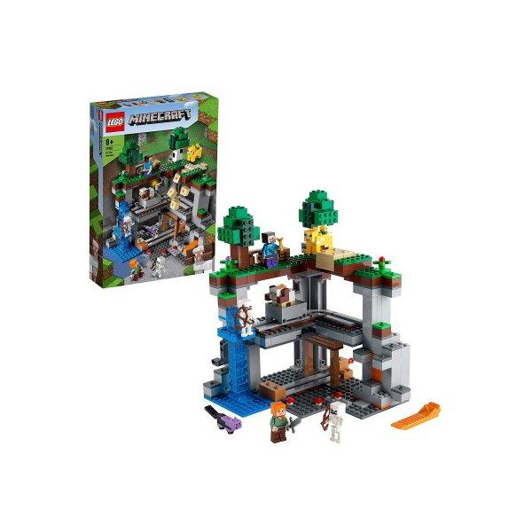 レゴ マインクラフト 最初の冒険 Lego ブロック おもちゃ クリスマスプレゼント ギフト プラスマート ヤフー店 通販 Yahoo ショッピング