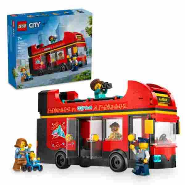 レゴ シティ 赤いダブルデッカー 60407 LEGO プレゼント ギフト おもちゃ ブロック
