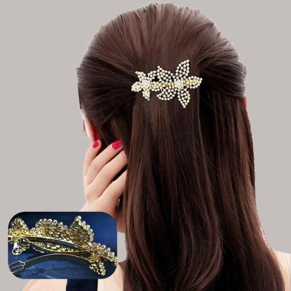 バレッタ レディース 女性 ヘアアクセサリー ヘアクリップ 髪飾り 髪留め まとめ髪 フェイクパール フラワー 花 ヘアアレンジ ファッション小物 シ Acc プラスナオyahoo 店 通販 Yahoo ショッピング