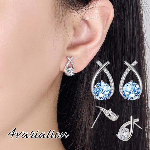 No.289 ドロップビーズとラインストーンのピアス ハンドメイド No.289 ドロップビーズとラインストーンのピアス ハンドメイド 楽天