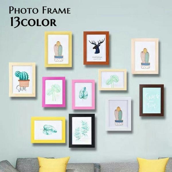 カラーバリエーション豊富◎インテリアにも映えるシンプルデザイン横置き、縦置き両方OKのフォトフレームです。【サイズについて】画像をご参照ください。【素材について】木【カラーについて】生産ロットにより柄の出方や色の濃淡が異なる場合がございます...