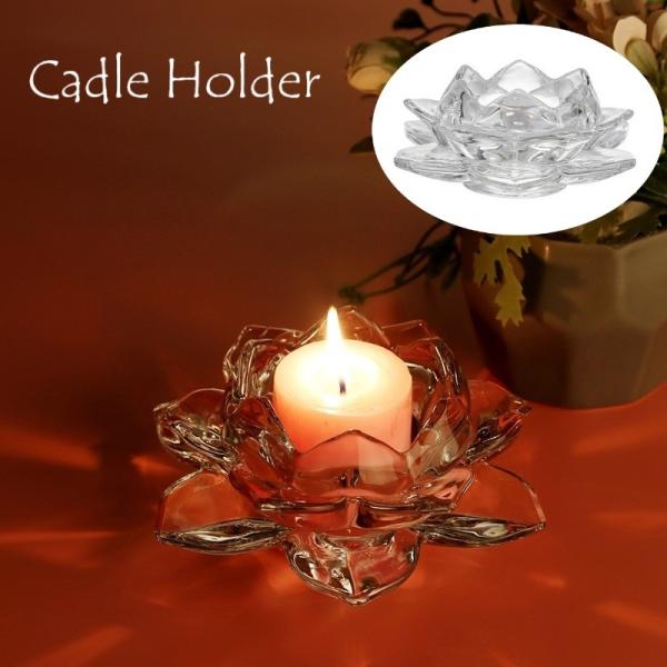 ガラス製のおしゃれなキャンドルホルダーです。蓮の花モチーフでお部屋がぐっと華やかになりそう◎※キャンドルは付属しておりません。【サイズについて】画像をご参照ください。【素材について】ガラス【カラーについて】生産ロットにより柄の出方や色の濃淡...