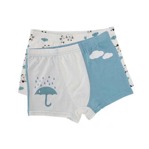 2枚セット 男の子用パンツ 女の子用パンツ ボクサーパンツ ボックス