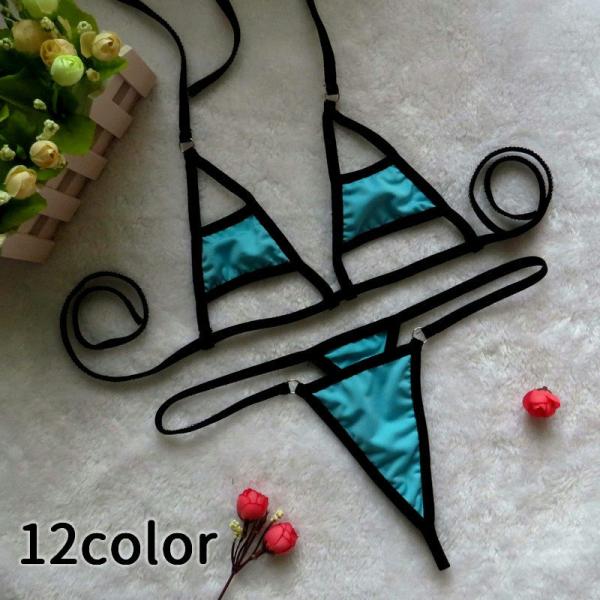 plusnao（プラスナオ） セクシーランジェリー 水着 上下セット Tバック