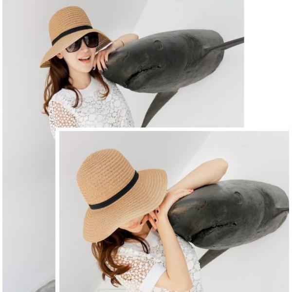 リボン付き帽子 リボン付きハット カンカン帽 つば広 つば広ハット つば広帽 女優帽 麦わら帽子 折り畳み 折りたたみ帽 折り畳み帽 日よけ 日よけ帽 Buyee 日本代购平台 产品购物网站大全 Buyee一站式代购 Bot Online