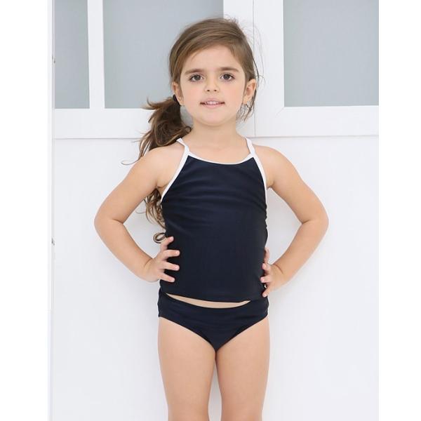 子供用水着 女の子 キッズ水着 ジュニア水着 シンプル 無地 スクール セパレート タンキニ かわいい 110 1 130 140 150 160 Buyee Buyee Japanese Proxy Service Buy From Japan Bot Online