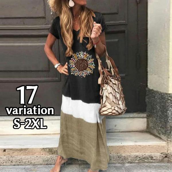 マキシ丈ワンピース みんな探してる人気モノ マキシ丈ワンピース