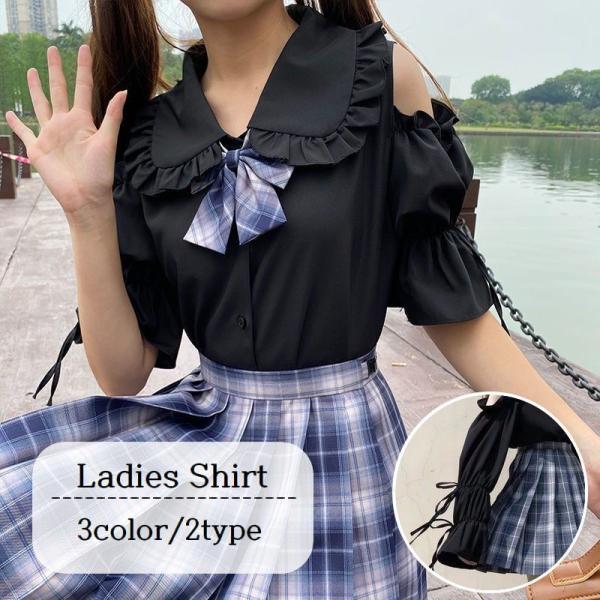 h.naoto FRILL 半袖パフスリ カットソー 生成 ロリータ ゴスロリ h.naoto FRILL 半袖パフスリ カットソー 生成 ロリータ ゴスロリ