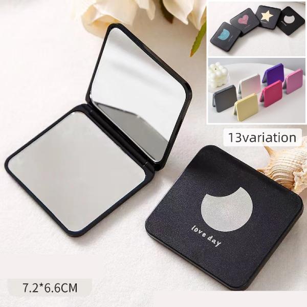 手鏡 コンパクトミラー ハンドミラー 両面タイプ 二面