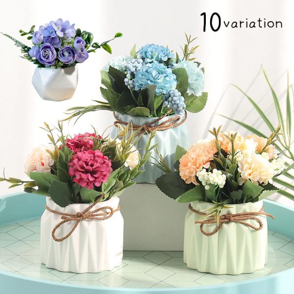 アートフラワー　造花　部屋飾り　寝室 贈答品　玄関　リビング　プレゼント plusnao_zak-92440