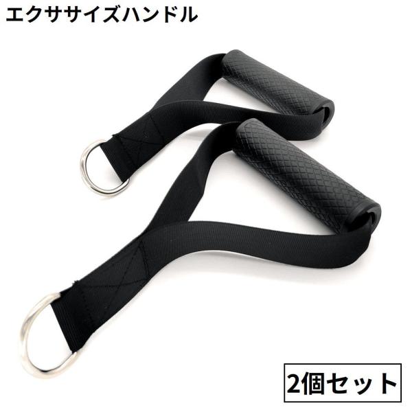 plusnao（プラスナオ） エクササイズハンドル 2個セット ケーブル