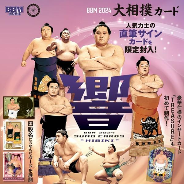 BBM2024大相撲カード「響」-HIBIKI- 1box (2024年5月中旬発売) : bbm 