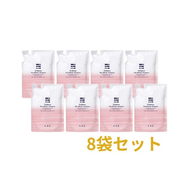 専用です☆CAC化粧品 エヴィデンスシャンプー 詰替 2点 エヴィデンス ヘア＆ボディシャンプー レフィル400ml × 8袋セット