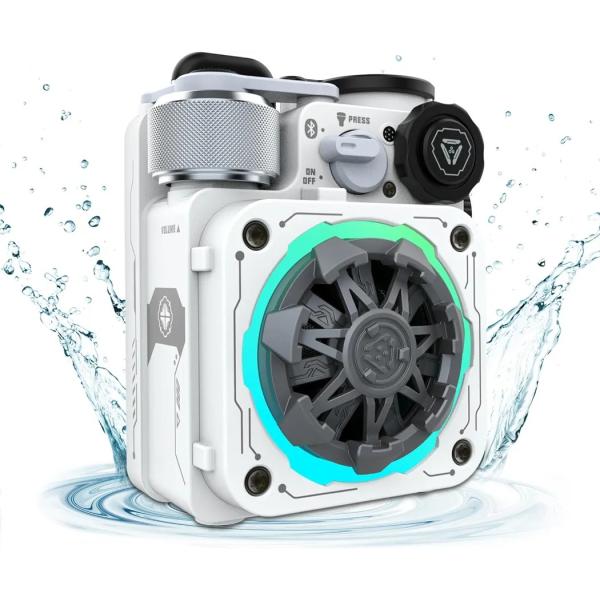 ⭐美品⭐Muzen Cyber Cube MW-PVXI ポータブルスピーカー ミューゼン サイバーキューブ プレミアム cyber cube ホワイト