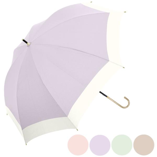 晴雨兼用 長傘 UVタイニーバイカラー 916-064 完全遮光 日傘 遮光率 100％ UVカット 遮熱 長傘 耐風 軽量 ナカタニ 中谷 NAKATANI