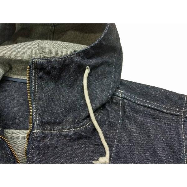 桃太郎JEANS デニムGTBフーディ 2021ver ジャケット
