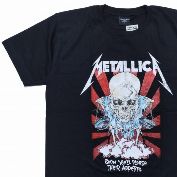 半袖Tシャツ メタリカ Metallica ドクロ バック無地 met-9 Broadway