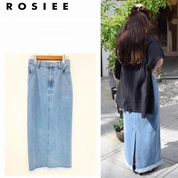 rosieeフリンジデニムスカート ROSIEE 】フリンジデニムスカート | valance 福井｜レディース