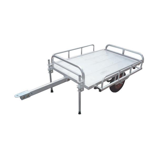 【商品紹介】乗用草刈機にトレーラーをつければ、収穫物の運搬はもちろん、肥料や選定後の枝の運搬等１台２役です。乗用草刈機の筆致とトレーラーをつなぐ金具は付属されません。注意事項をご確認の上お客様で手配をお願いします。【商品仕様】形式：MT-1...