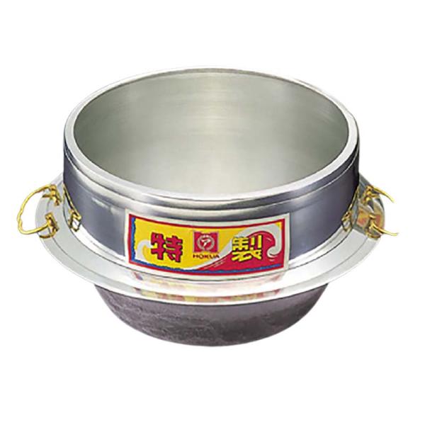 お釜 羽釜 30cm 3升3合炊き カン付き 鋳造 北陸アルミニウム 金 お釜 羽釜 30cm 3升3合炊き カン付き 鋳造 北陸アルミニウム 金