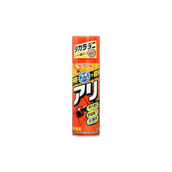 他サイト： ムシクリン アリ用ガーデンエアゾール 480ml 屋外専用 殺虫剤 予防効果 アリ タカラダニ ムカデ 害虫対策 イカリ 福KDの商品画像