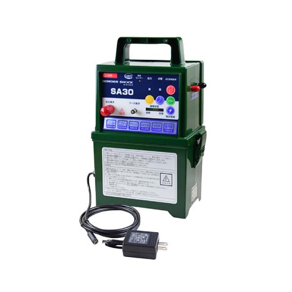 タイガー 電気さく用電源装置 本器 SA30AD (型式TBS-SA30AD) 屋内型