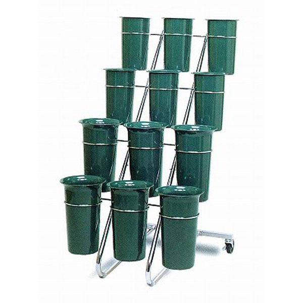 切り花 店舗什器 カジュアルフラワースタンド Aタイプ (緑