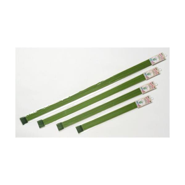 【特長】鉢植えはもちろん、ランなどの支えにも最適な鉄線です。【規格】サイズ：外径φ3.2mm×90cm色：ライトグリーン